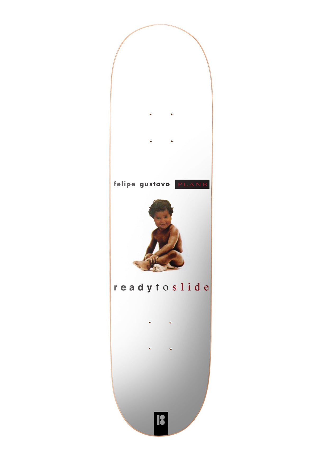Plan B Skateboards Born To Slide 8.0"