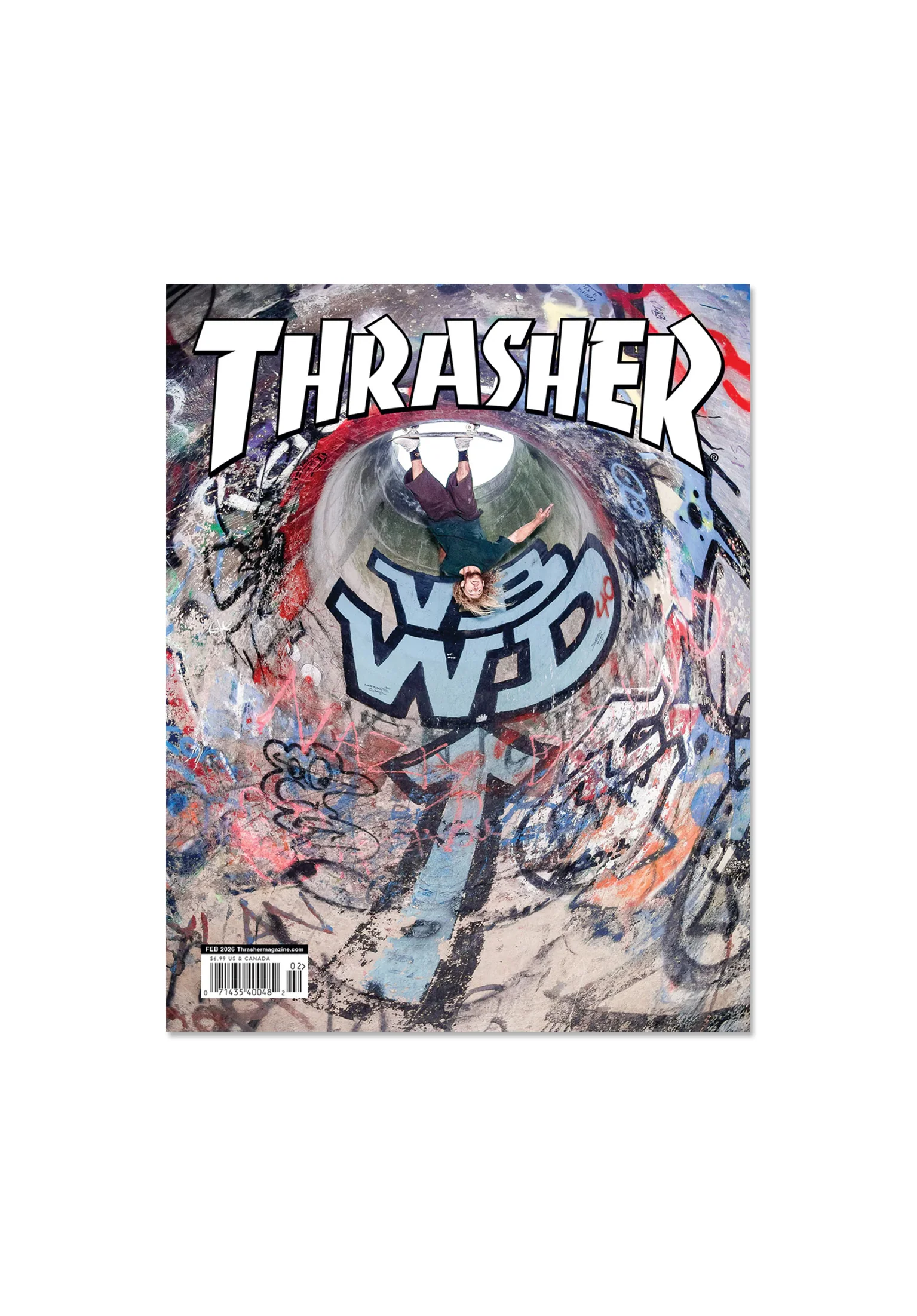 THRASHER MAGAZINE ISSUES 2026 Februar