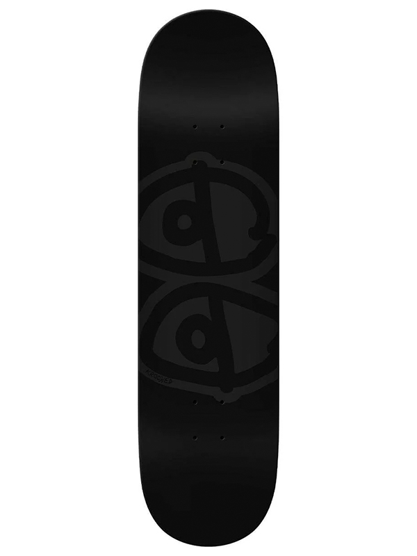 Krooked Skateboards Eyes Black 8.5" 