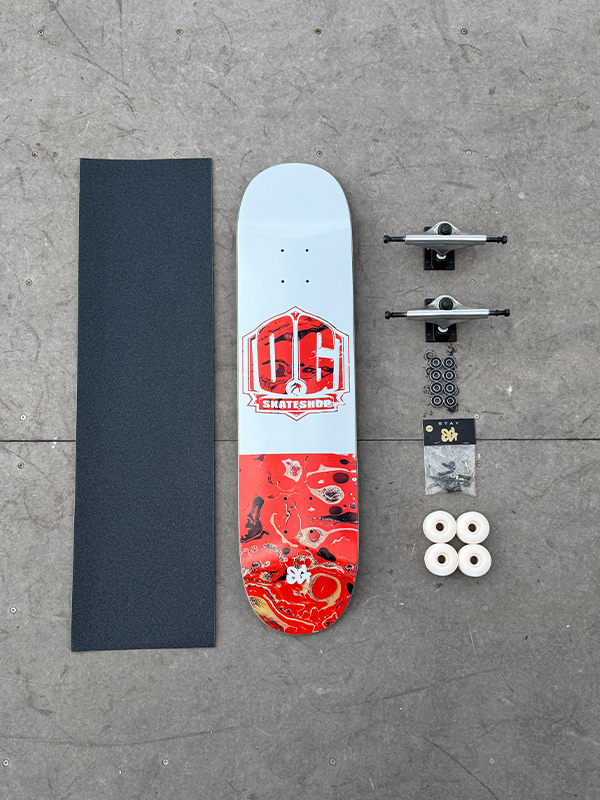OG Skateshop Beginner Setup Art Series "Red Acid"