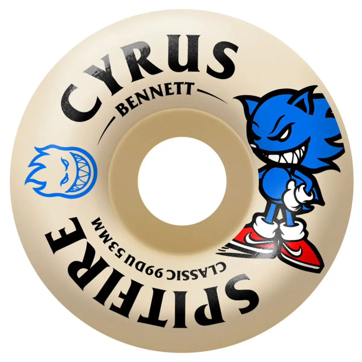 Spitfire Wheels F4 Bennett Burn Squad 99A 53mm Classic