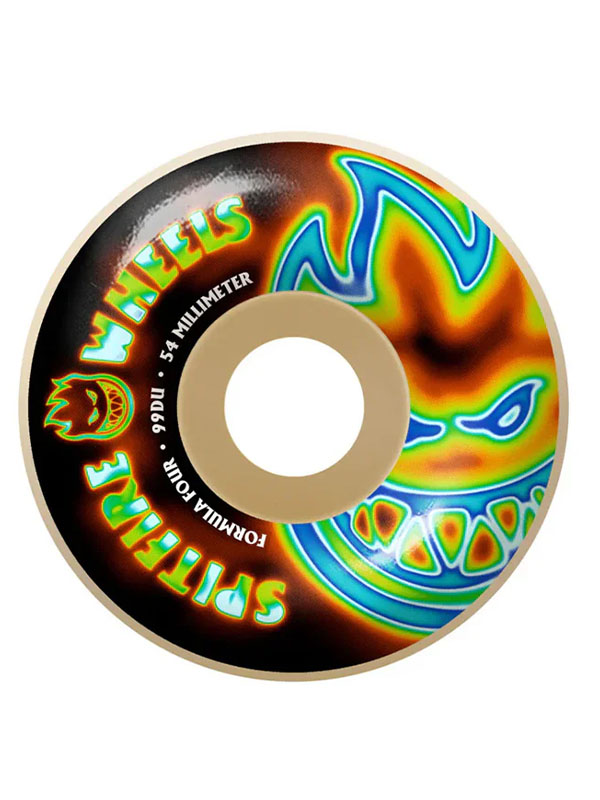 Spitfire Wheels F4 54mm 99a Radioactive Bighead