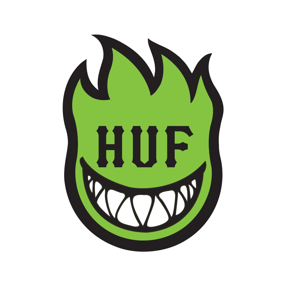 HUF x Spitfire XL Bighead Sticker