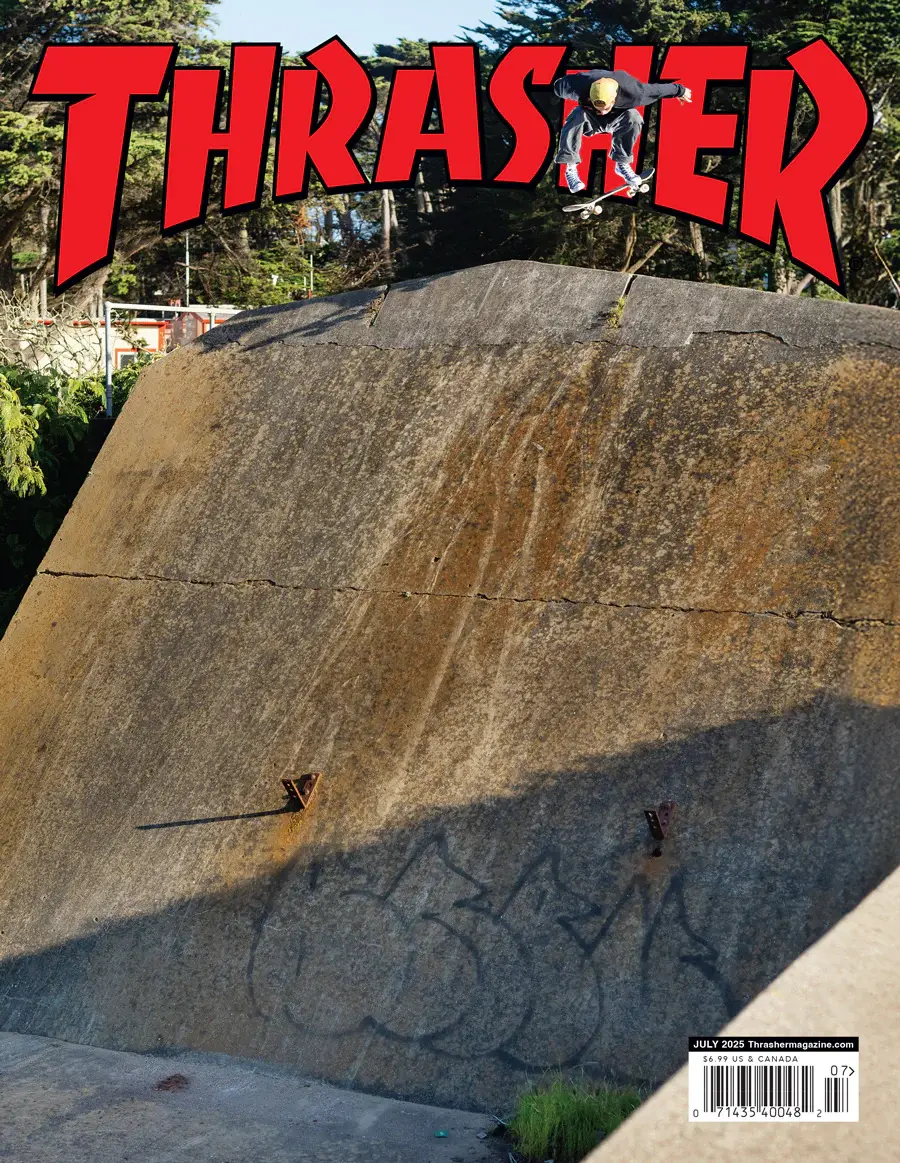 Thrasher Magazine Issues 2025 Juli