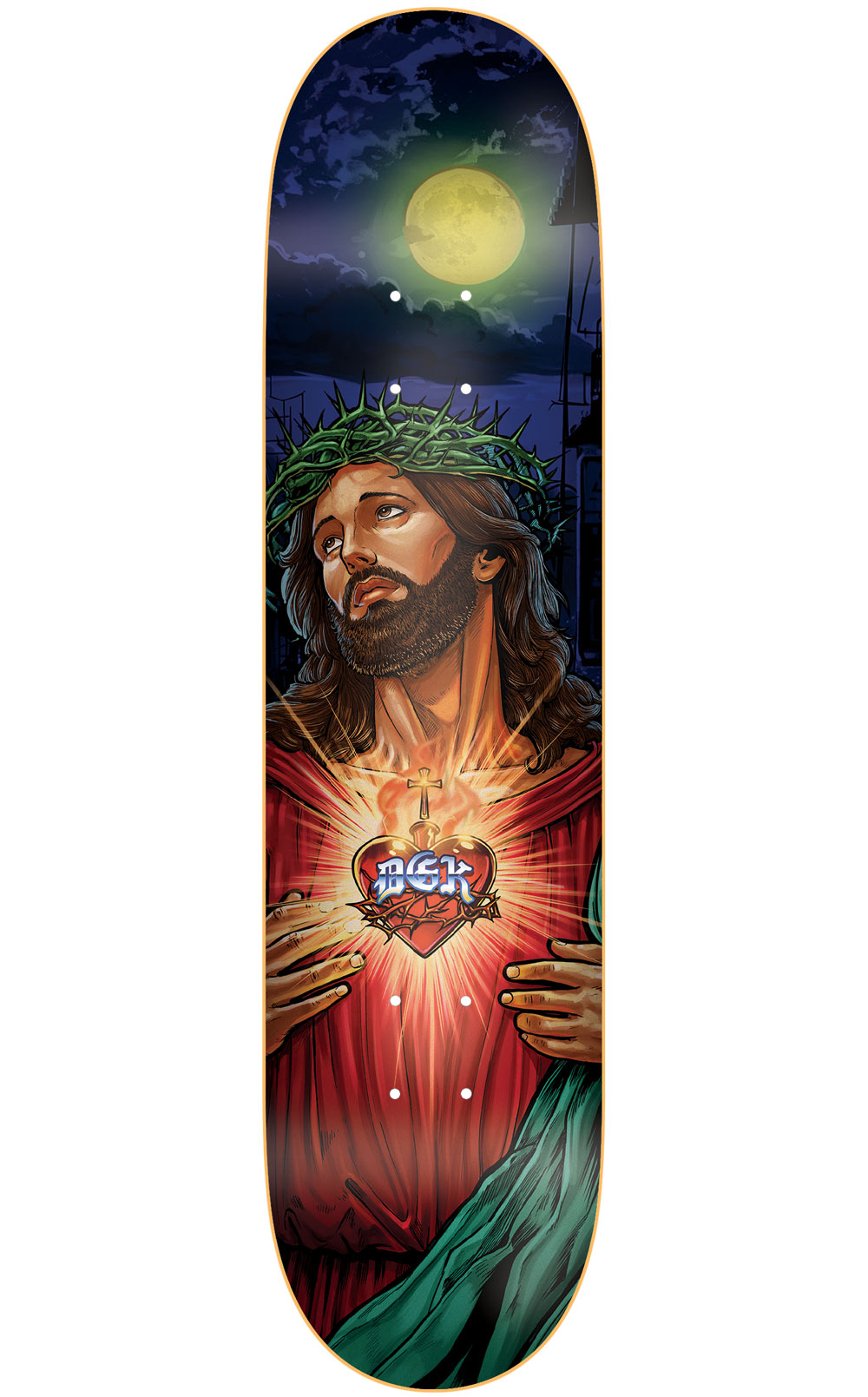 DGK Save US Lenticular Skateboard 8.25"