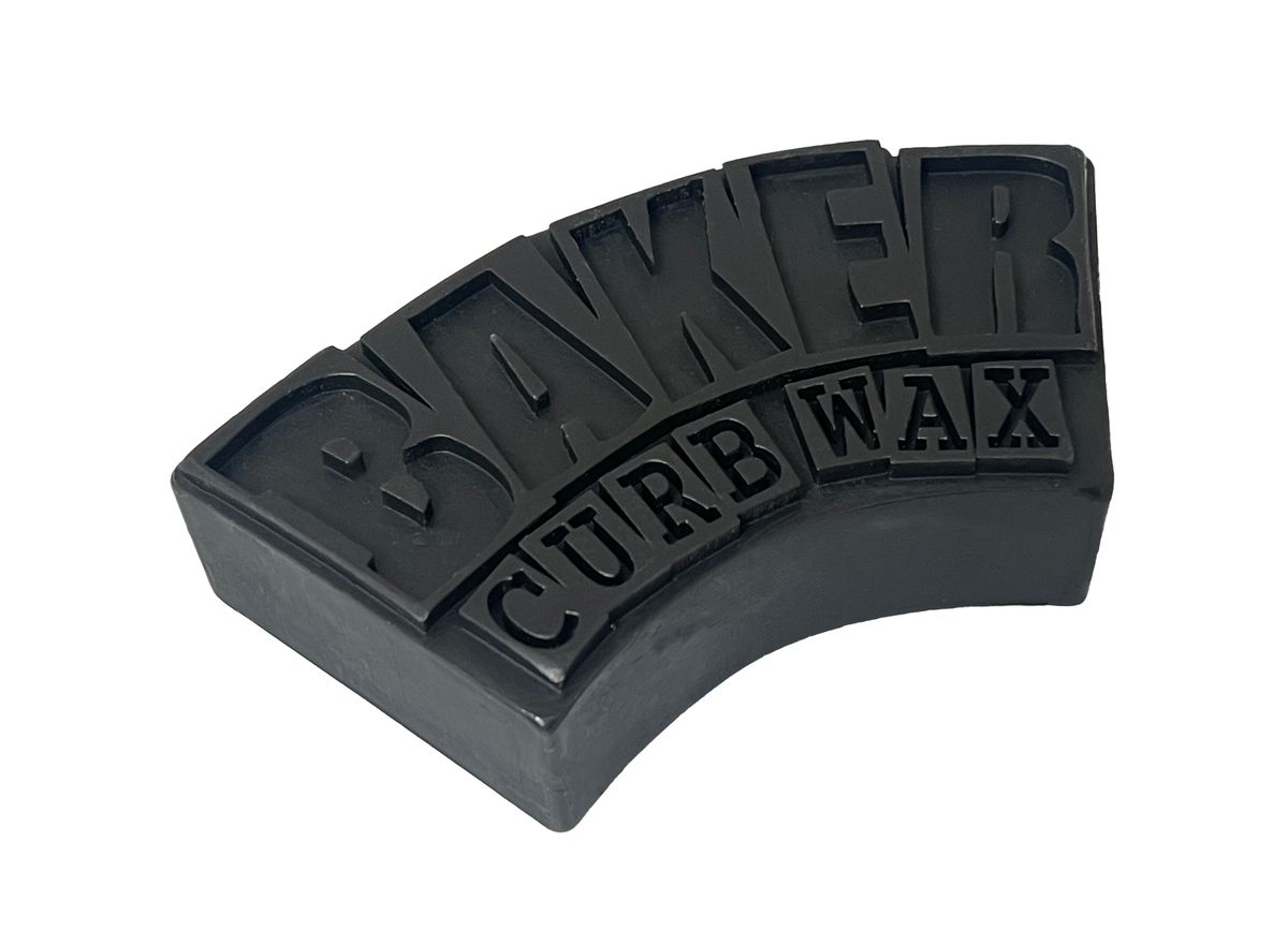 Baker Skateboards Arch Logo Curb Wax