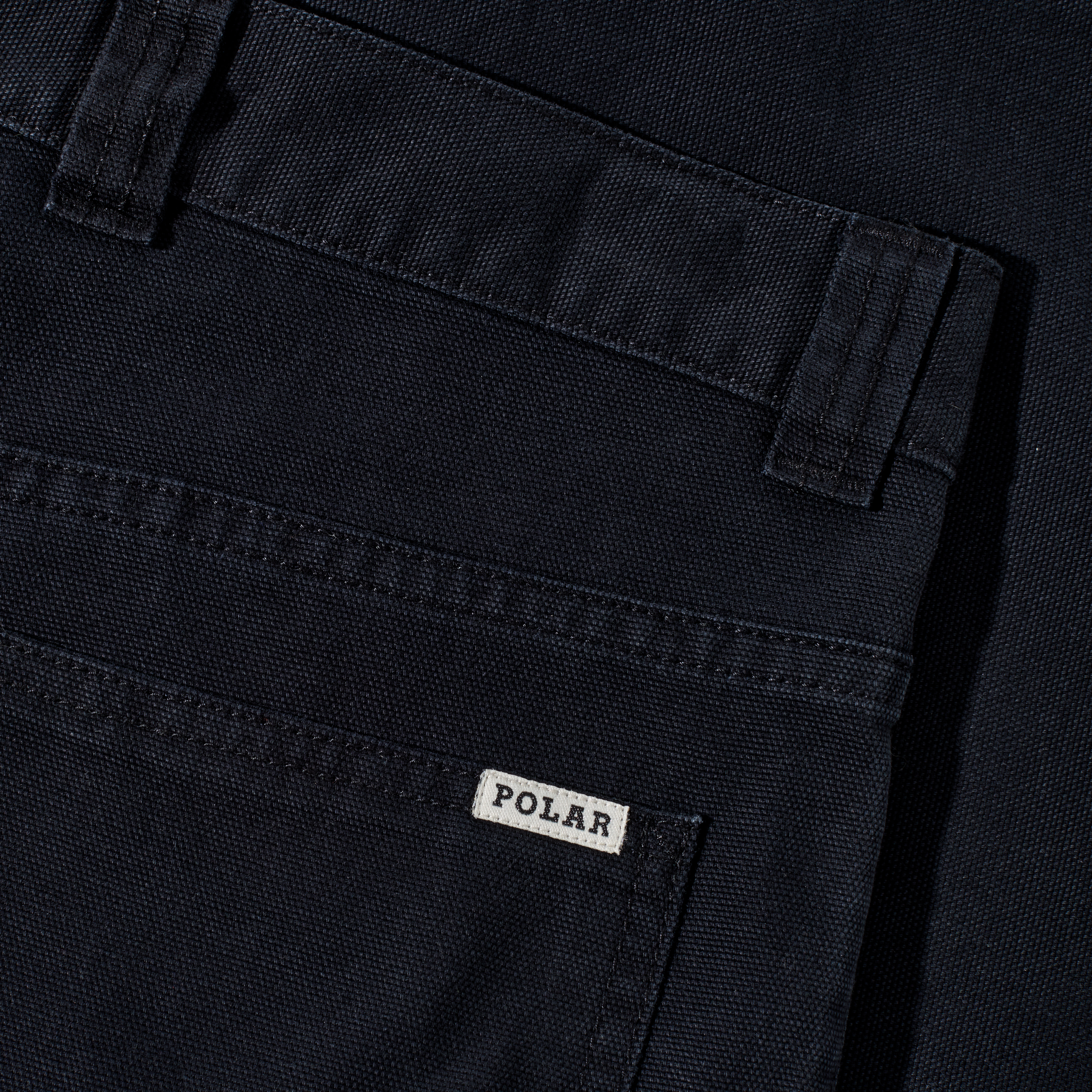 Polar Skate co. 93 Work Shorts Black