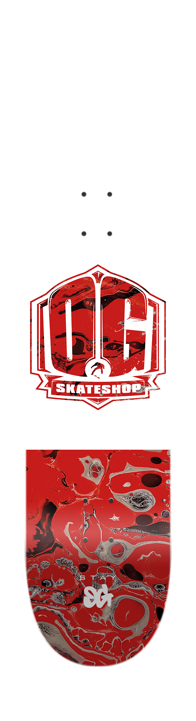 OG Skateshop Art Series "Red Acid"