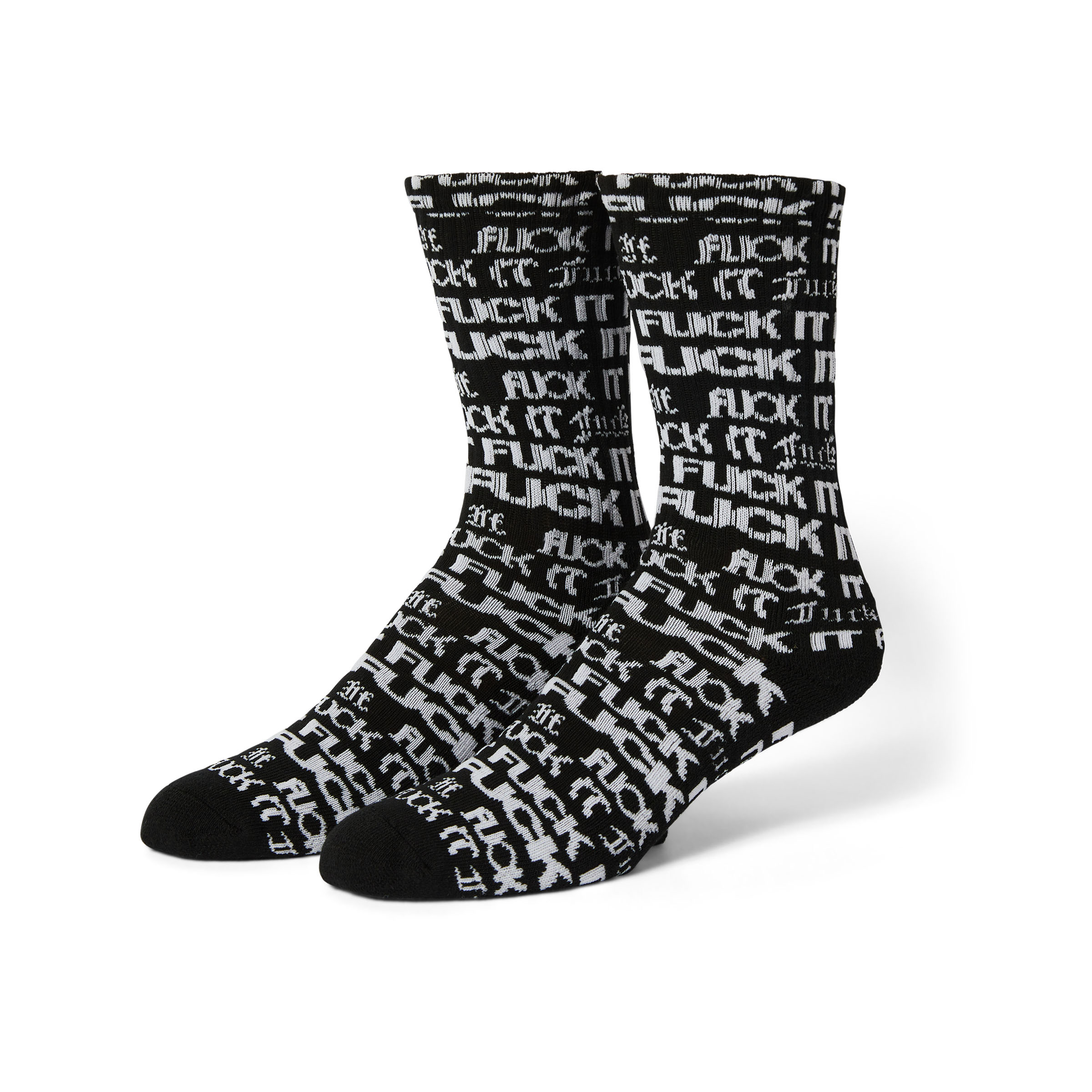 HUF Fuck It Flyer Sock Black