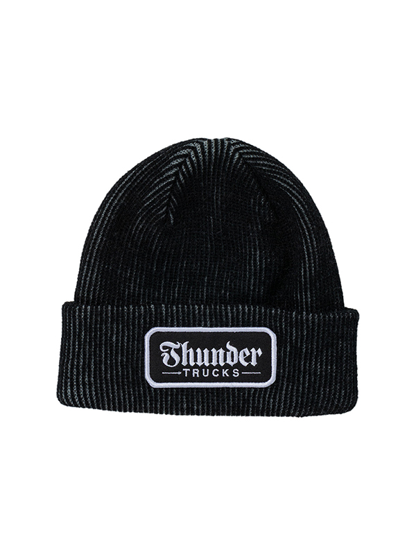 Thunder Trucks Script patch Cuff Beanie Grey
