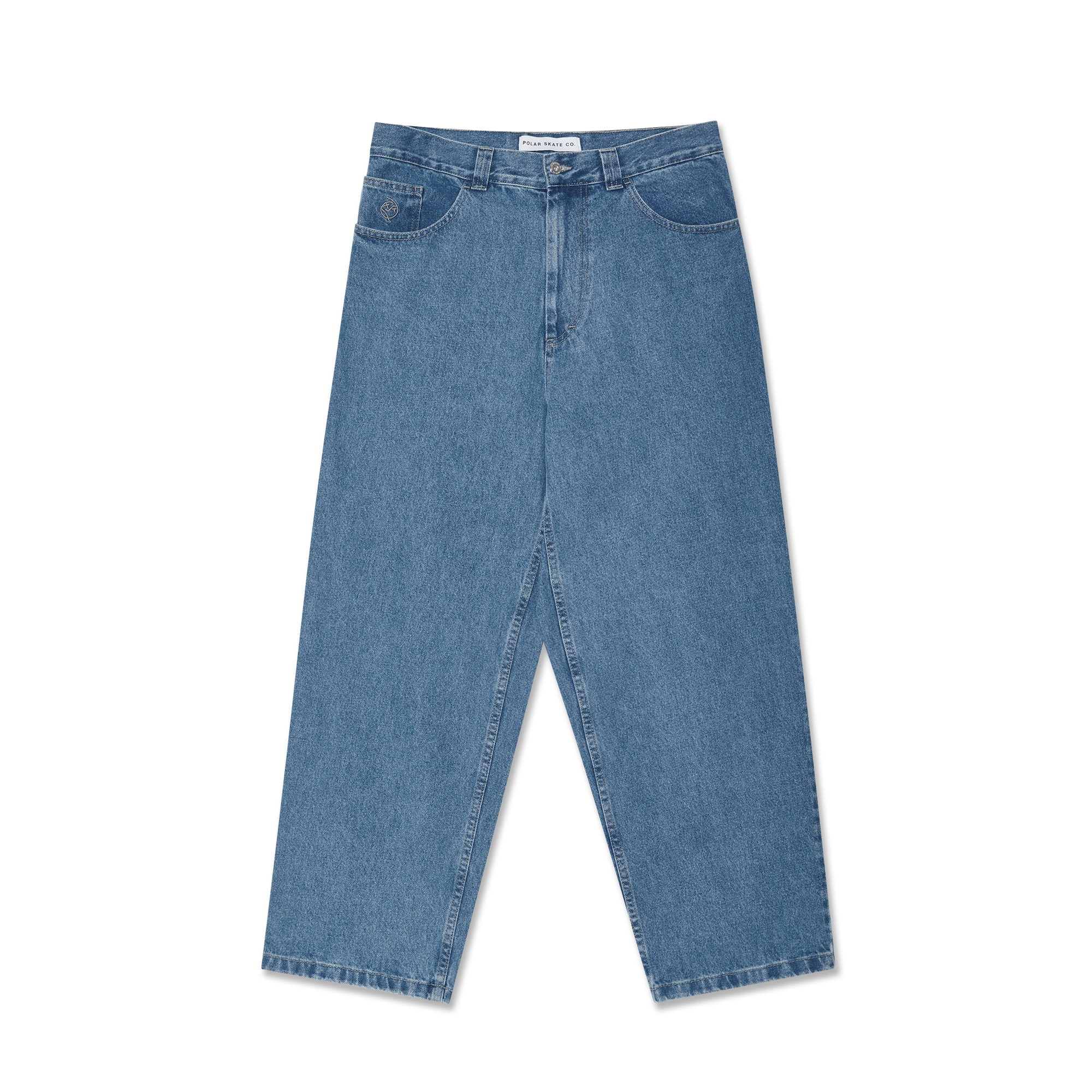 Polar Skate co. Big Boy Pants - MID BLUE