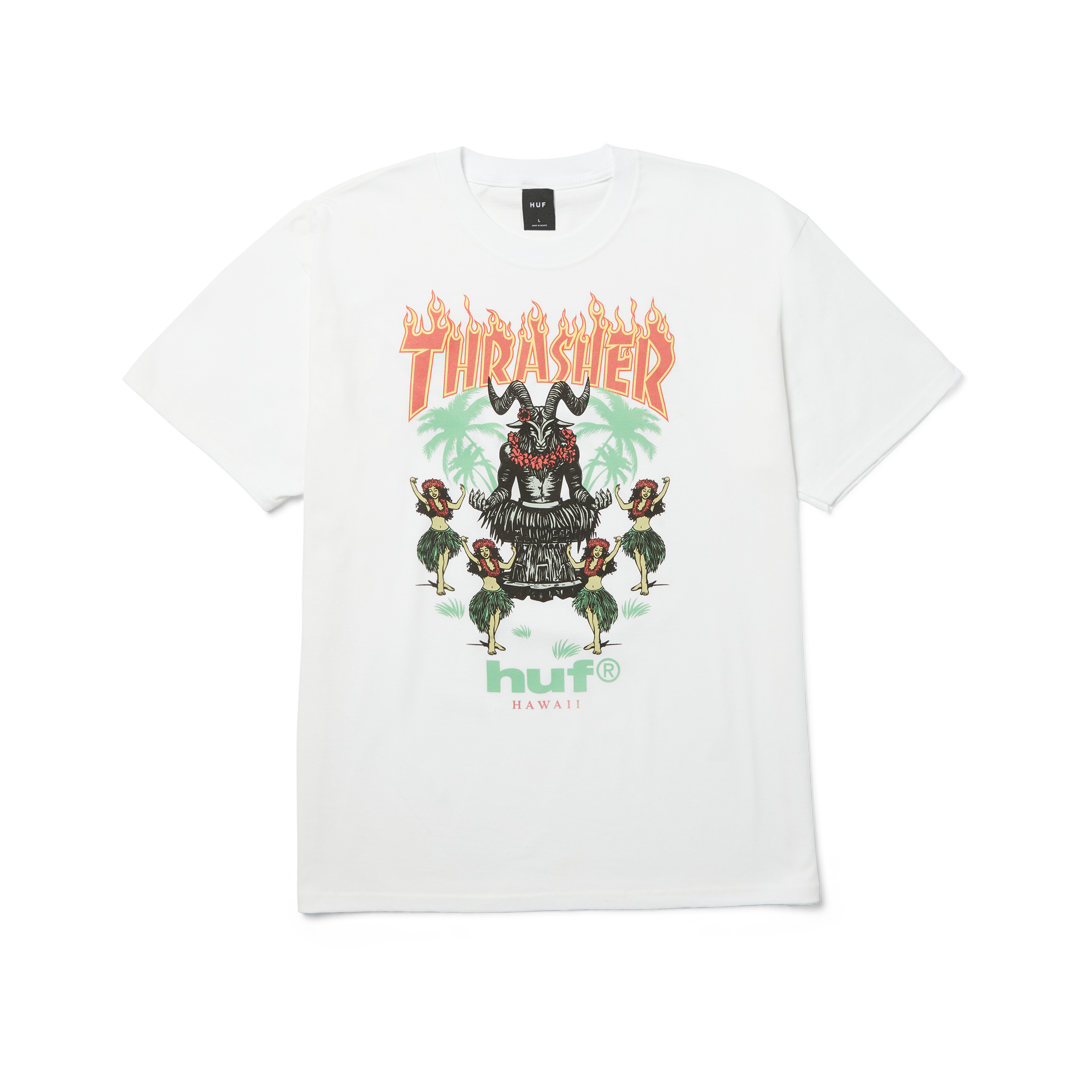 HUF X Thrasher Luau Tee