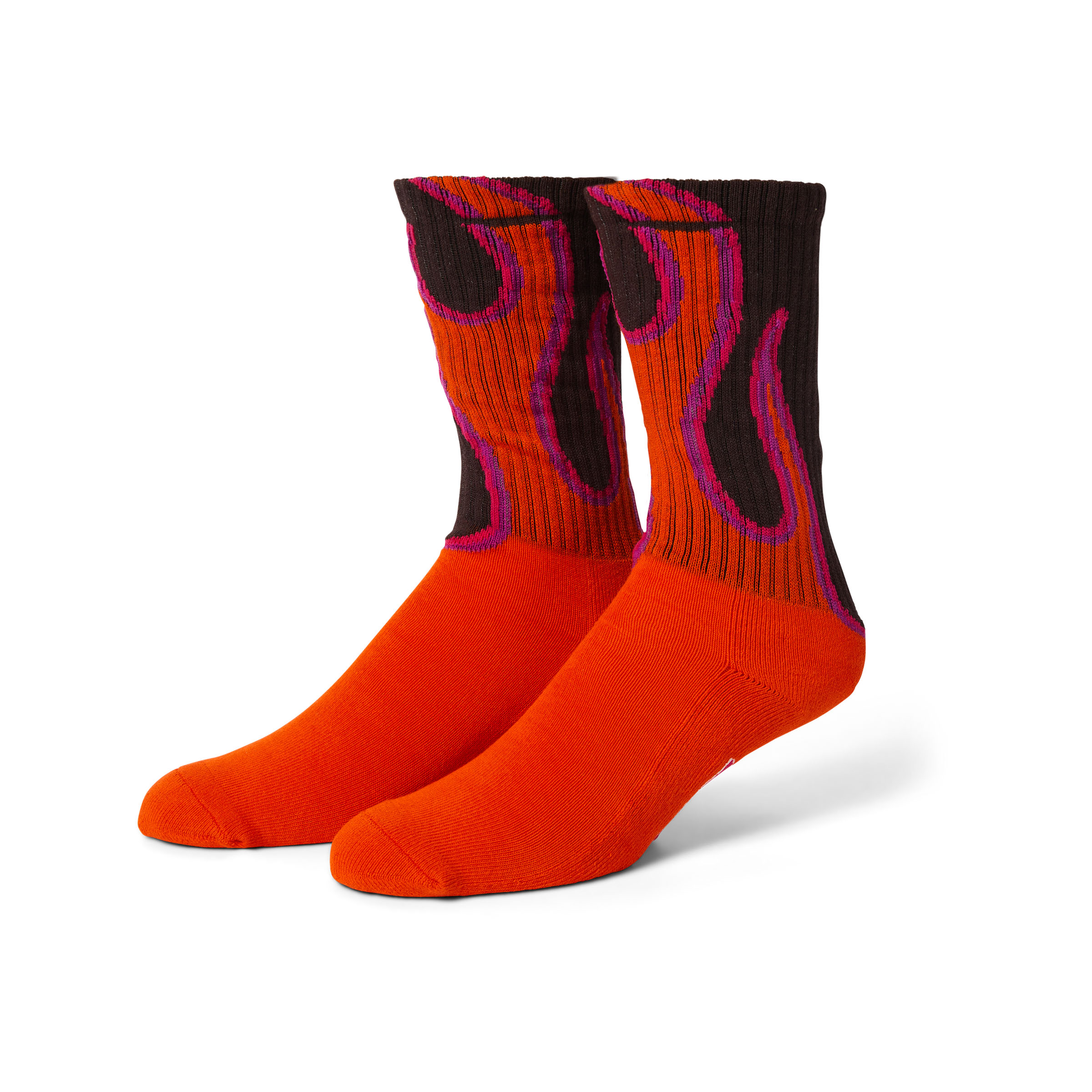 HUF Exhaust Crew Sock Brown
