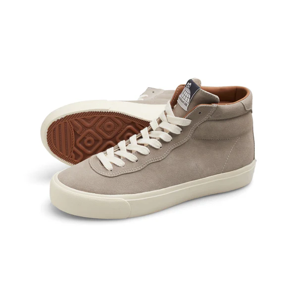 Last Resort AB VM001 HI Suede (Fog Grey/White)