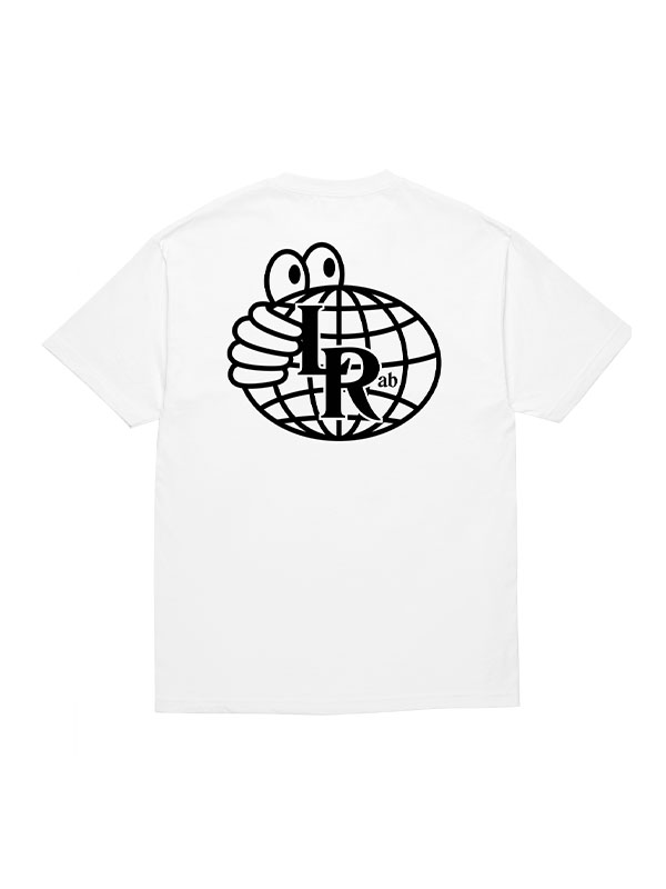 Last Resort AB Atlas Mono Tee White