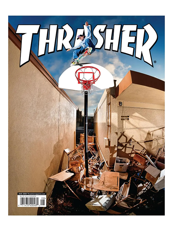 THRASHER MAGAZINE ISSUES 2026 August