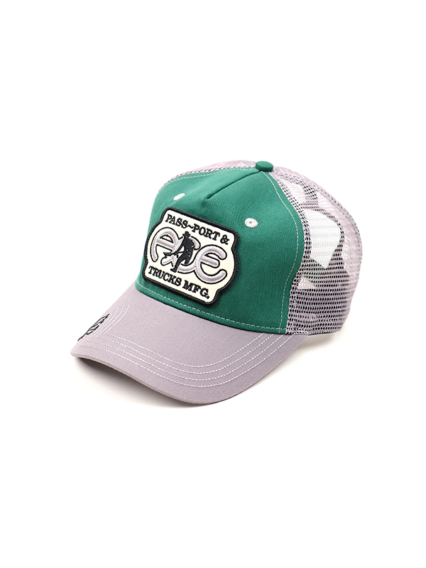 ACE X PASSPORT Packers Trucker Strapback Green ACE X PASSPORT Packers Trucker Strapback Green