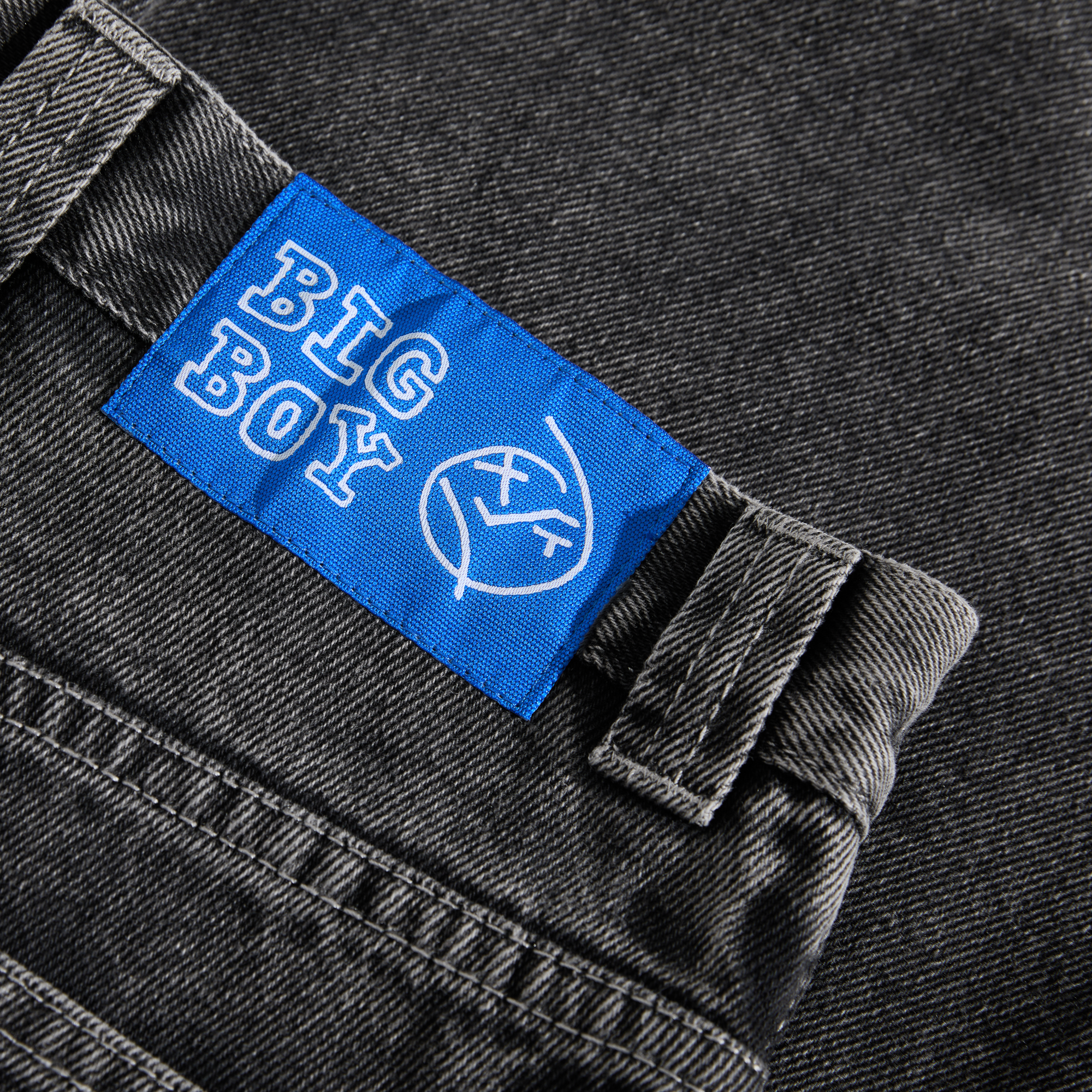 Polar Skate co. Big Boy Pants - SILVER BLACK