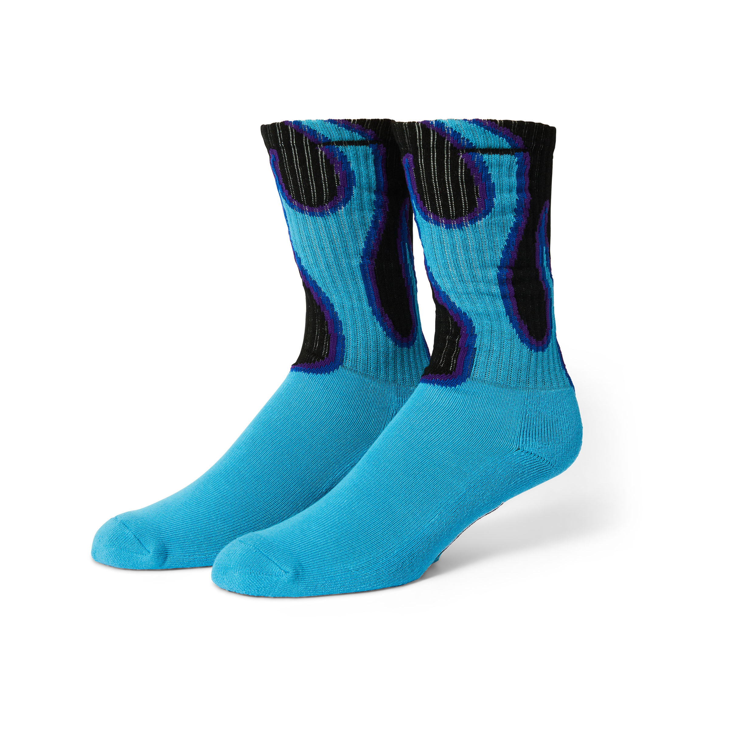 HUF Exhaust Crew Sock Black
