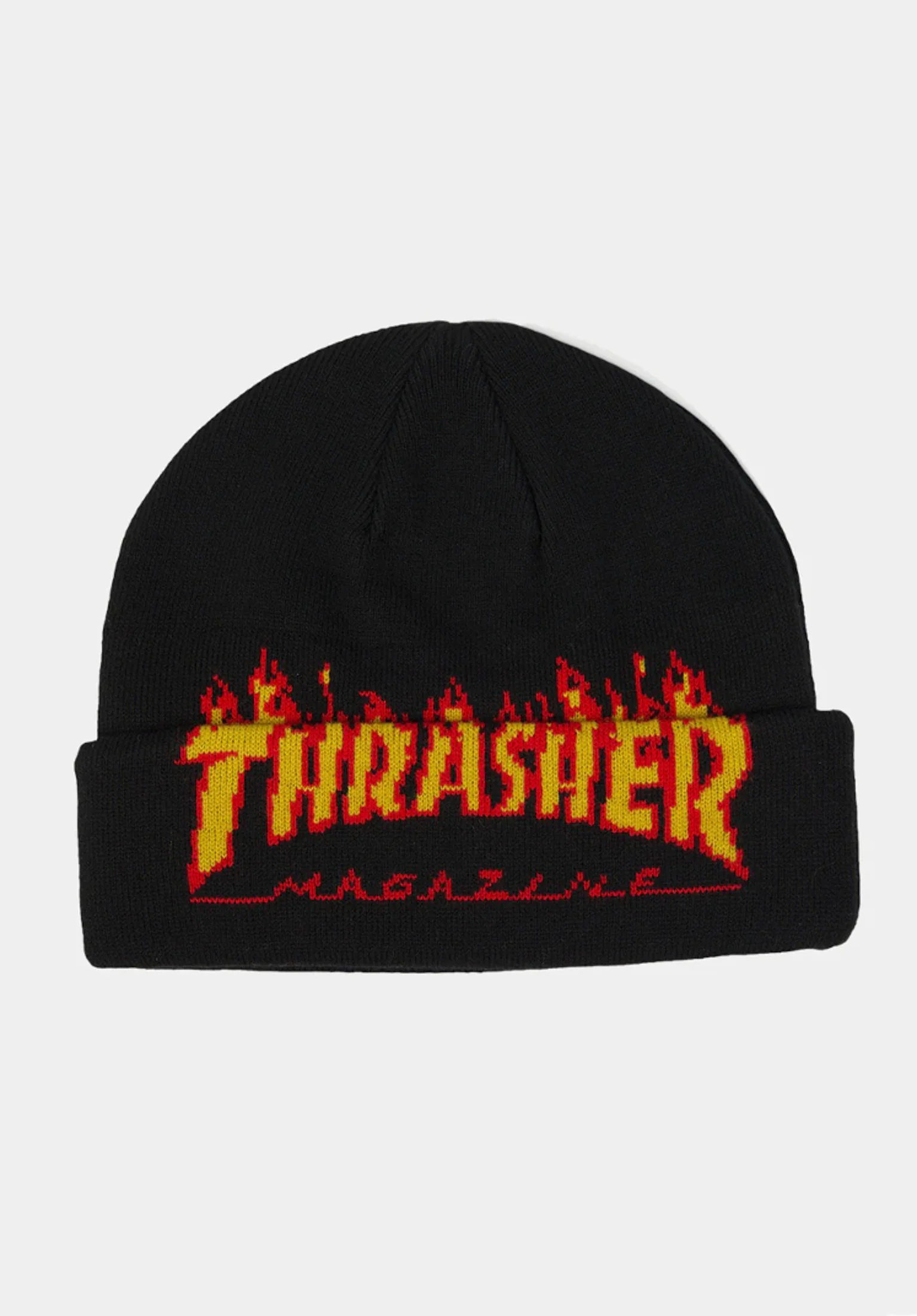 Thrasher Beanie Flame Fold