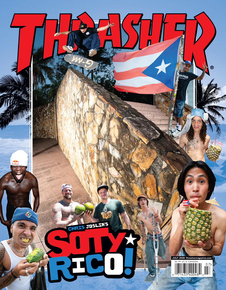 THRASHER MAGAZINE ISSUES 2026 Juli