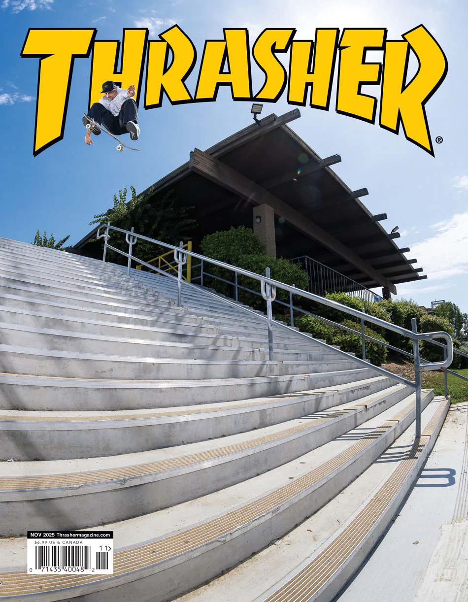 Thrasher Magazine Issues 2025 November Pre Order