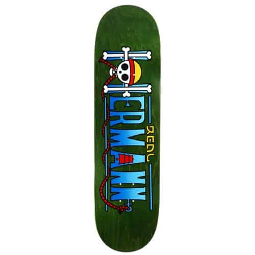 Real Skateboards Hermann Treasure 8,5" Green
