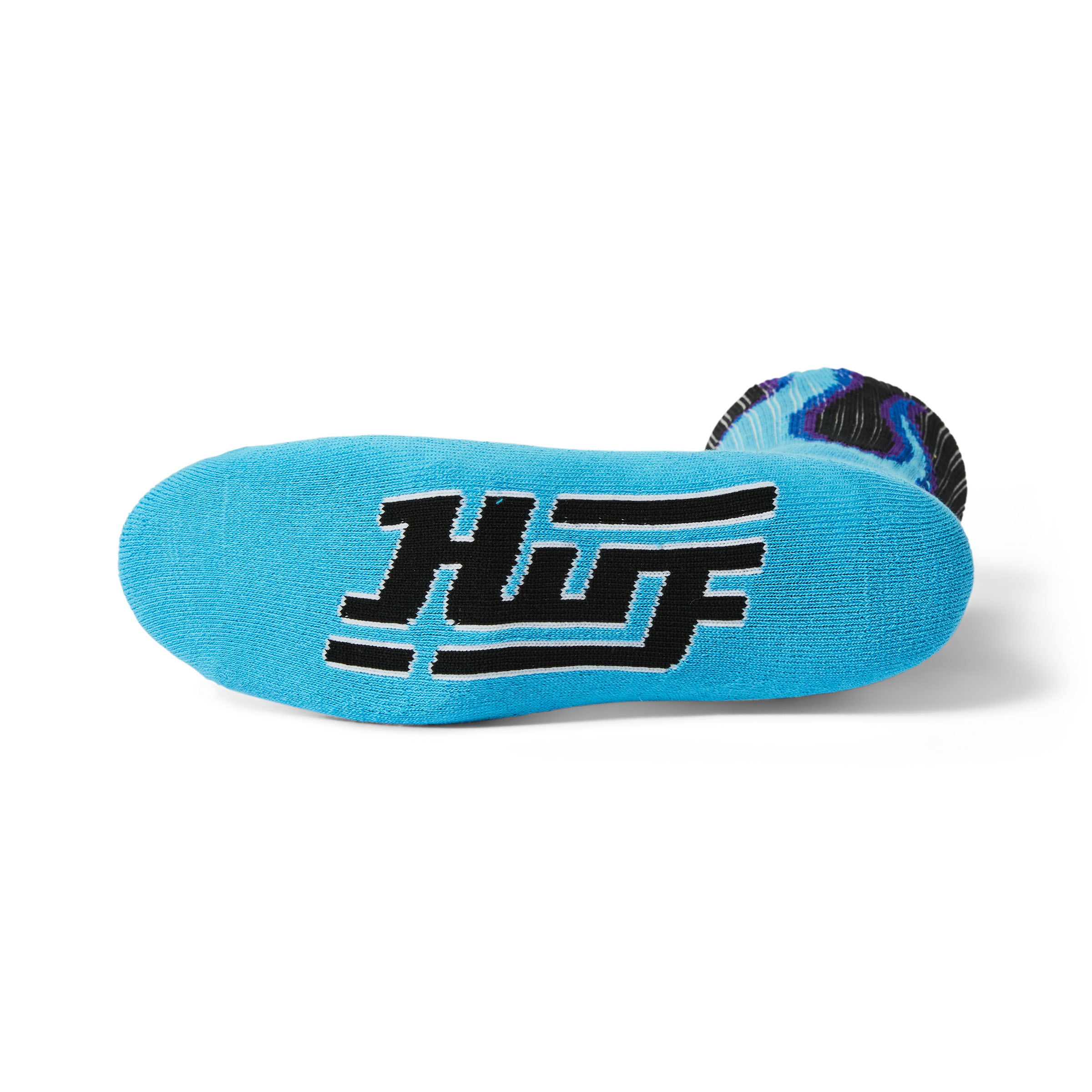 HUF Exhaust Crew Sock Black