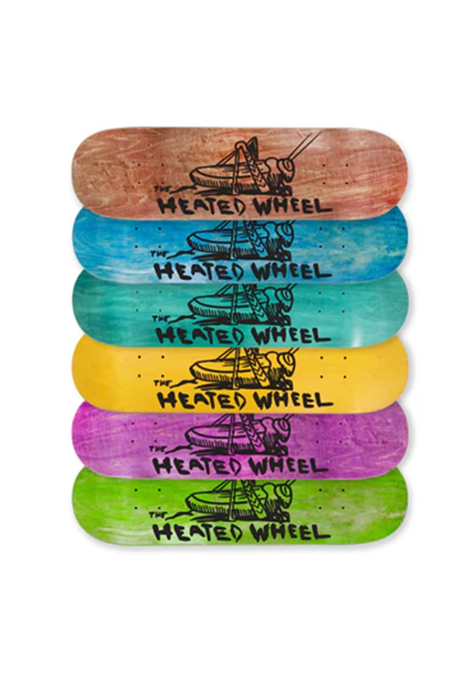 The Heated Wheel Grasshopper Team Model (various veneers)