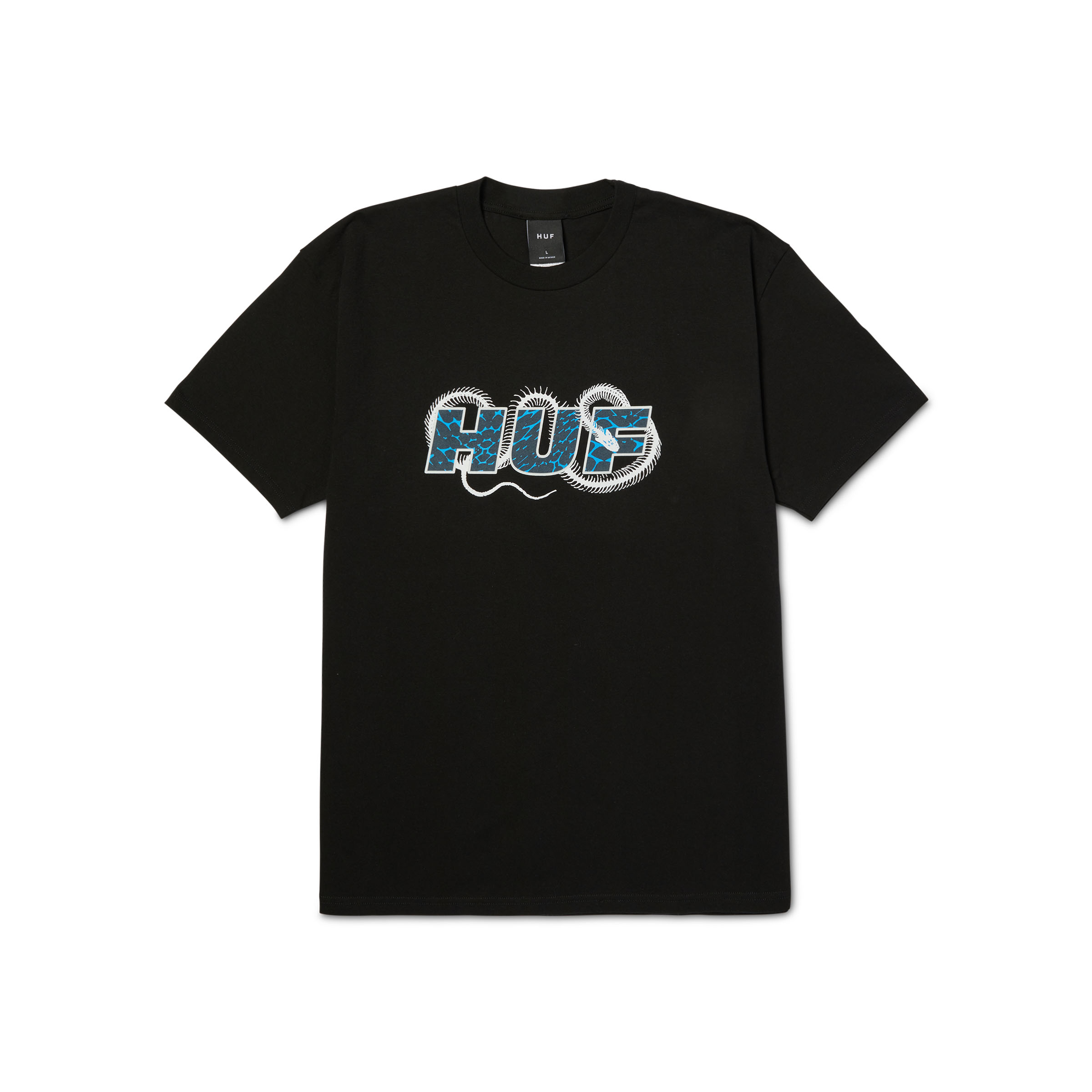 HUF Cobra Tee Black