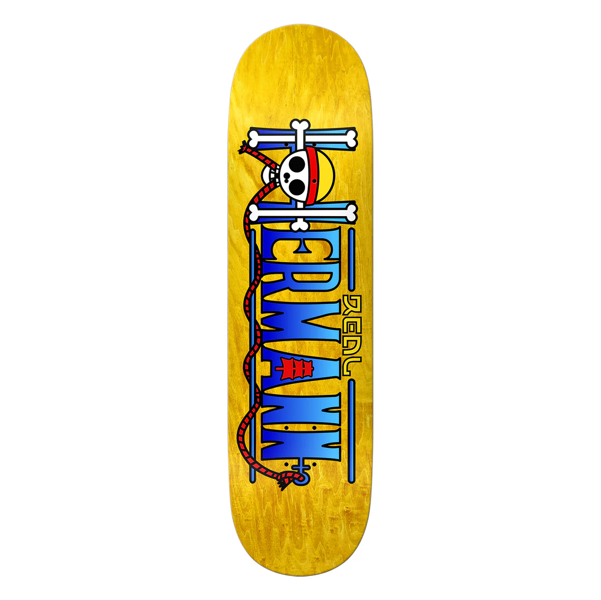 Real Skateboards Hermann Treasure 8,5" Yellow