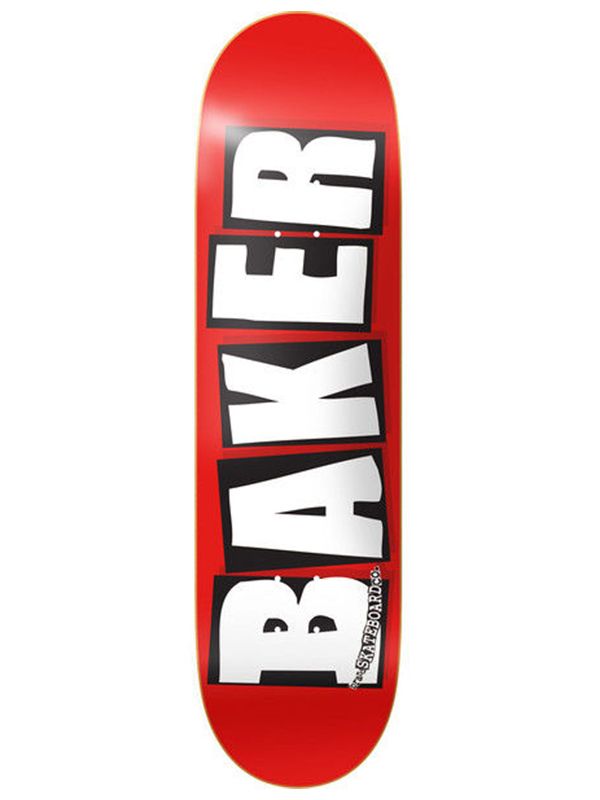 Baker Skateboards Brand Logo White