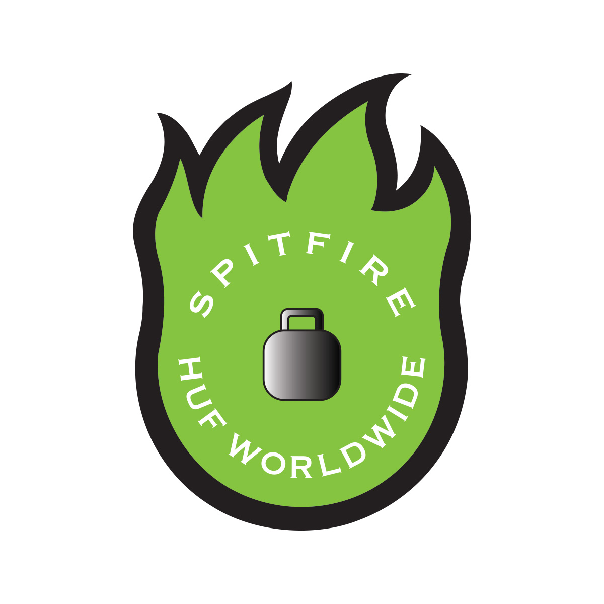 Huf x Spitfire Bighead Clock