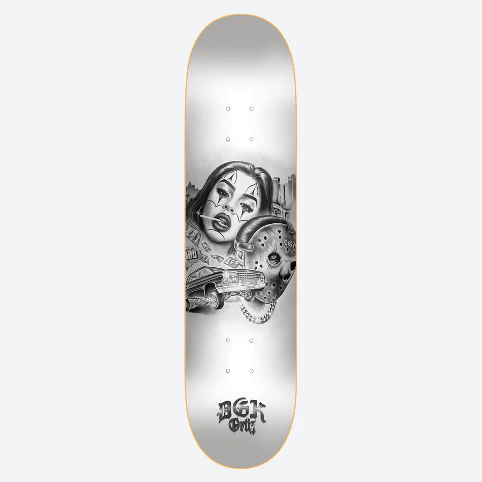 DGK AVENUE ORTIZ 8.38" SKATEBOARD DECK