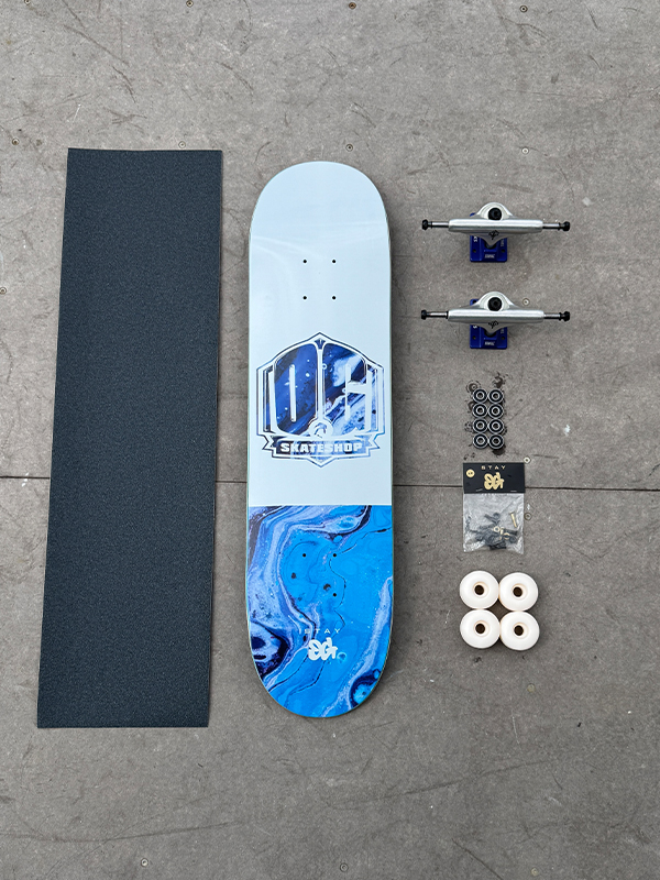 OG Skateshop Beginner Setup Art Series "Blue Acid"