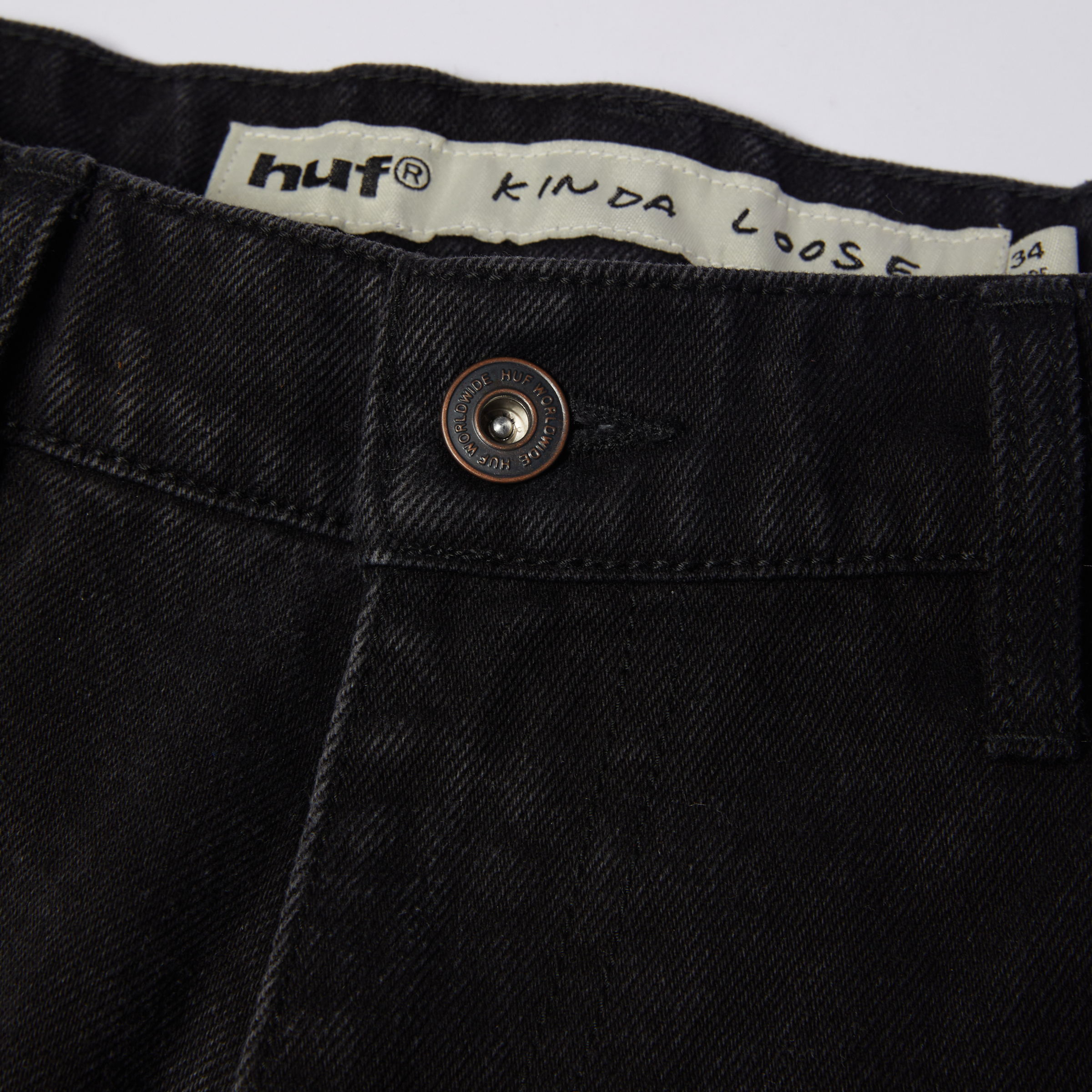 HUF CROMER Pants Black-Copper