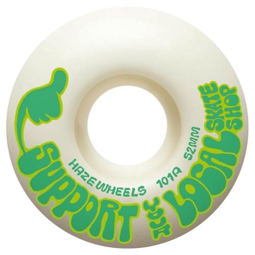 Haze Wheels, Support Your Local Skateshop 101a 52mm Rollen