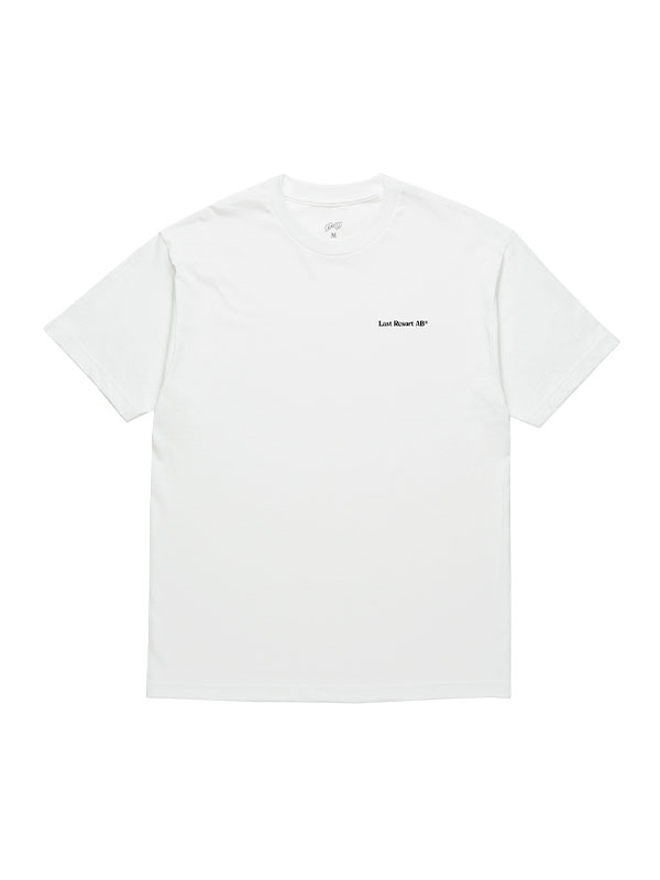 Last Resort AB Atlas Mono Tee White
