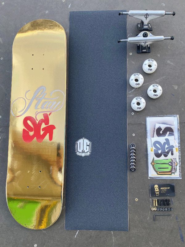 OG Skateshop Beginner Setup Spray GOLD