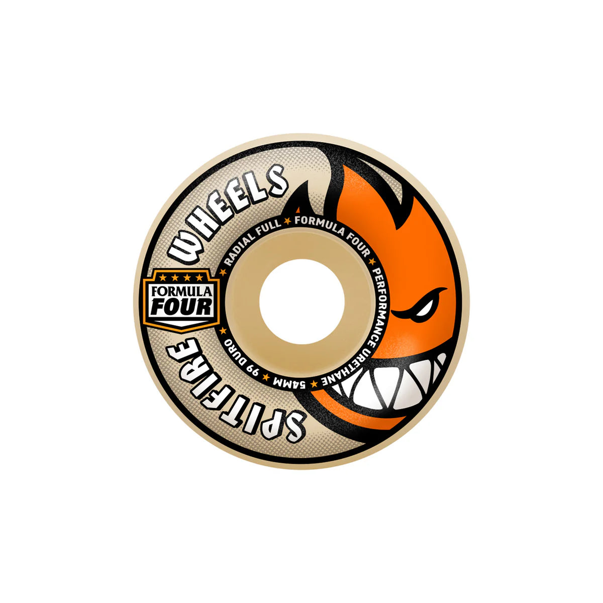 Spitfire Wheels F4 Radial Full 54mm 99A