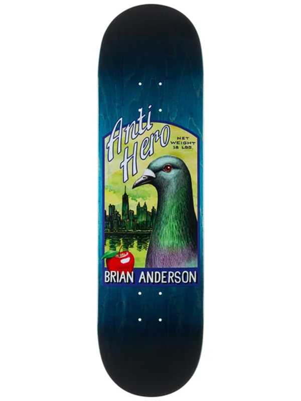 Anti-Hero Skateboards B.A. Homers 8.62"
