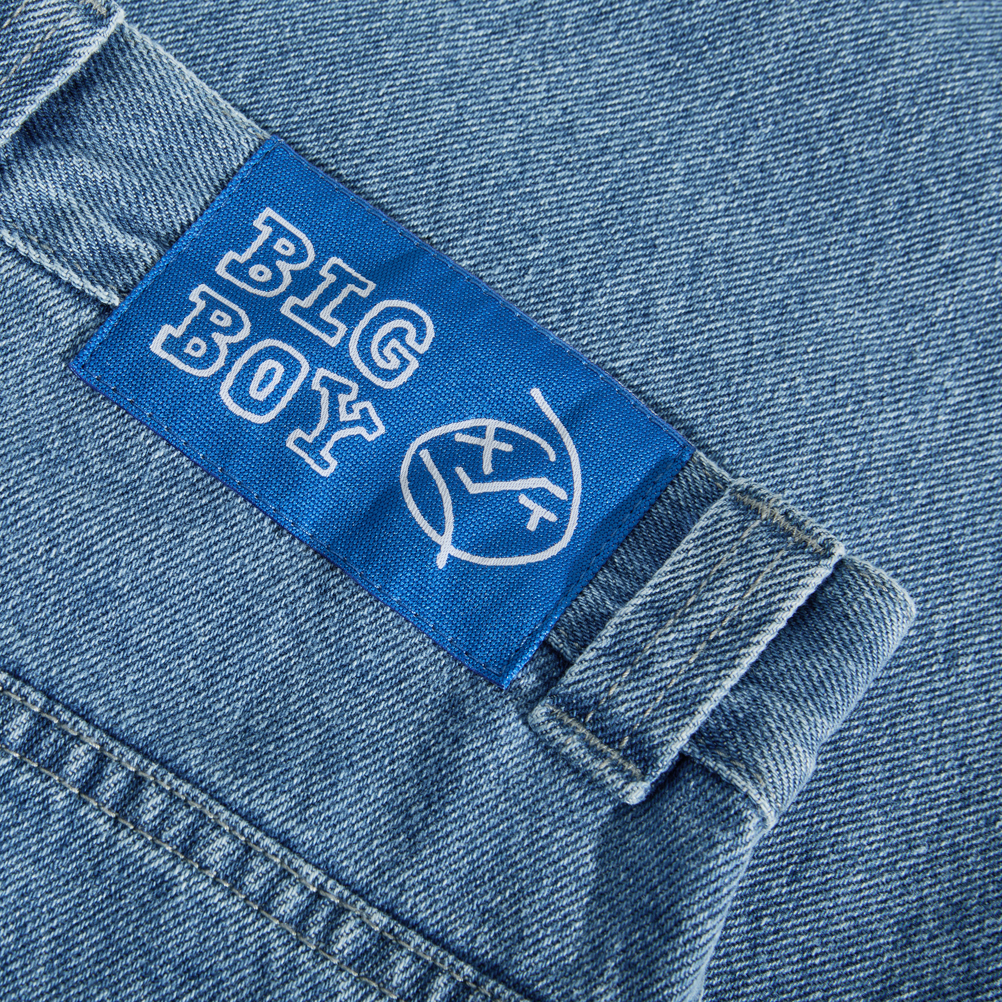 Polar Skate co. Big Boy Pants - MID BLUE