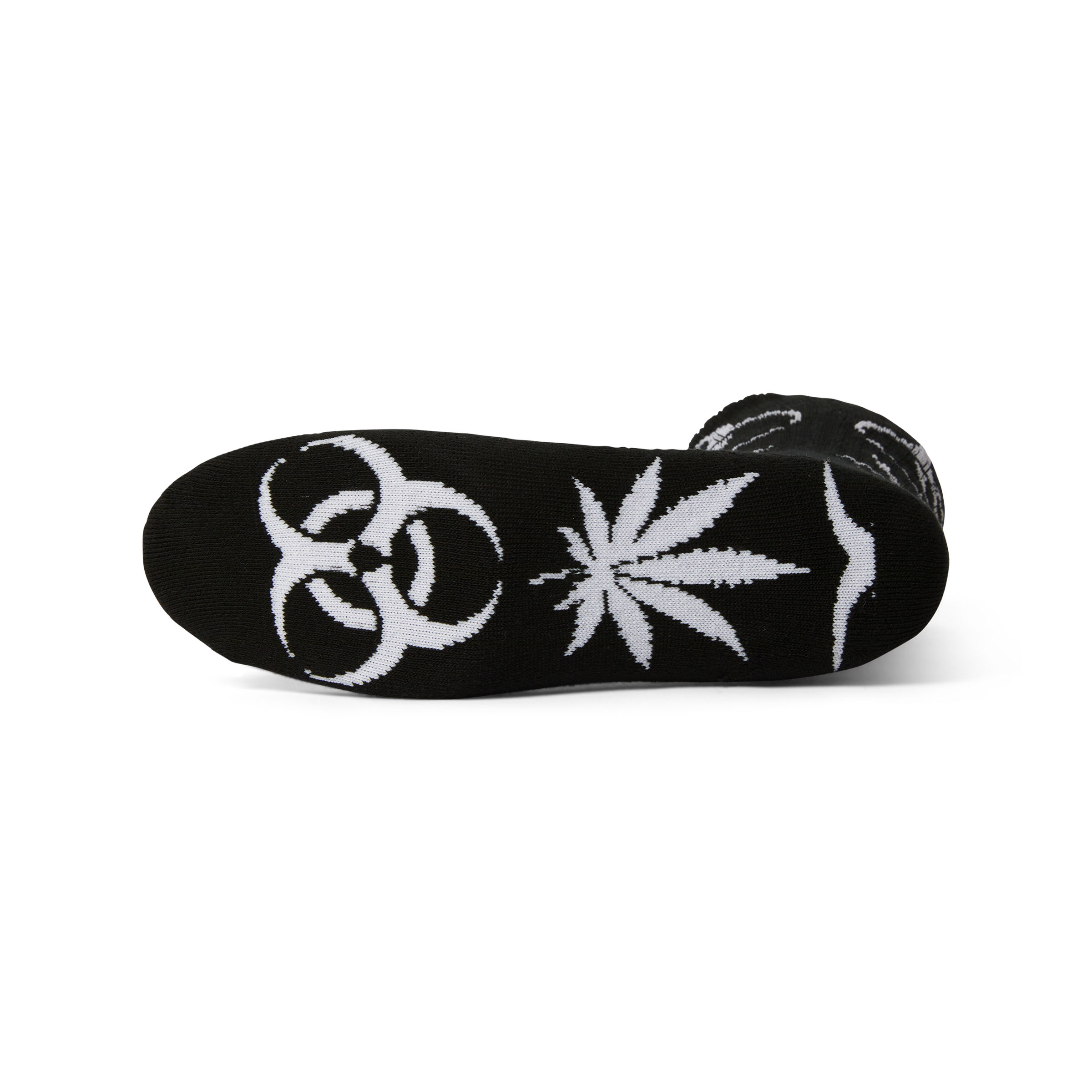 HUF Sector Plantlife Socks Black