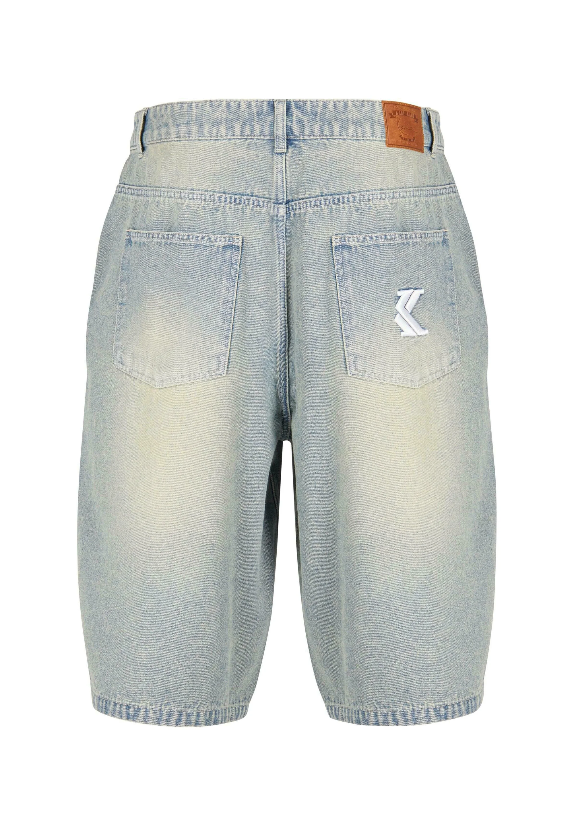 Karl Kani OG Denim Baggy Jorts bleached blue
