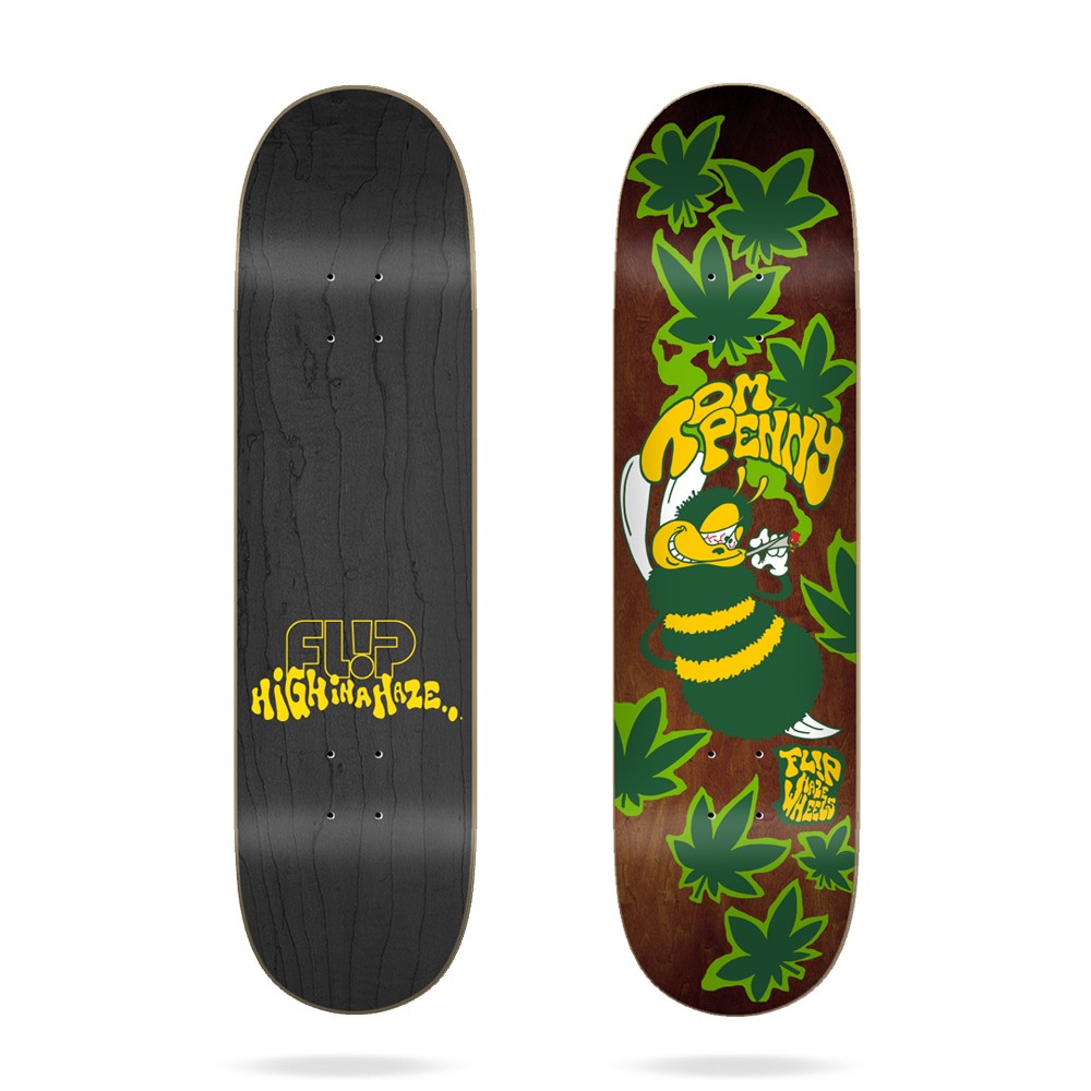 Flip Skateboards High in a Haze Green 8.25"