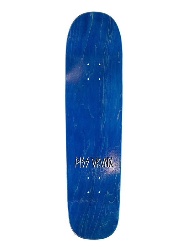 Piss Drunx ORIGINAL LOGO - Black 8.6" Shaped