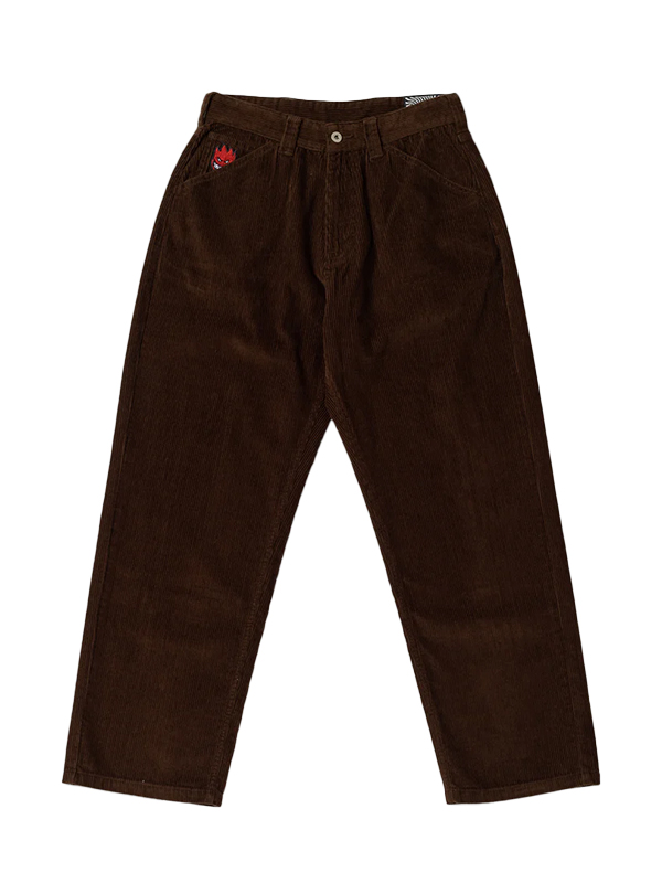Spitfire Wheels Corduroy Pants Bighead Fill Brown