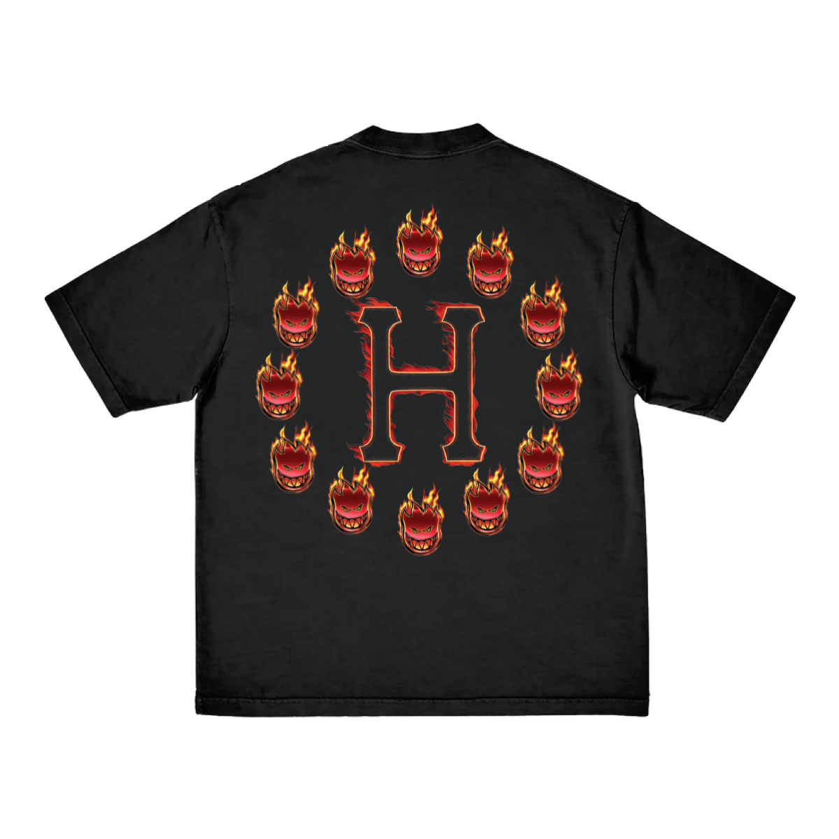 HUF x Spitfire Flame Galaxies T-Shirt