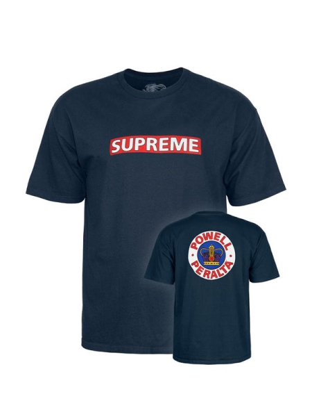 Powell-Peralta T-Shirt Supreme Navy