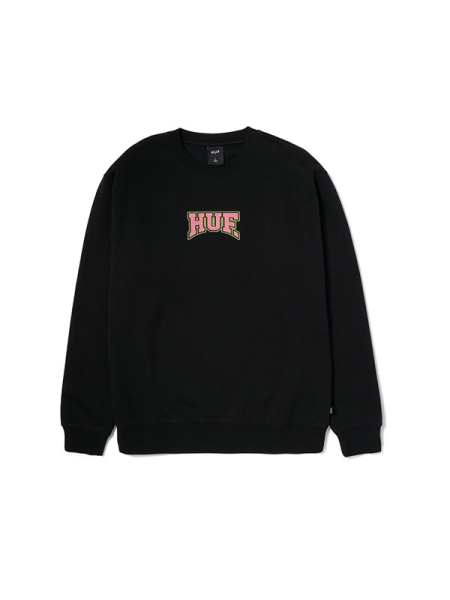 HUF Home Team Pullover – black